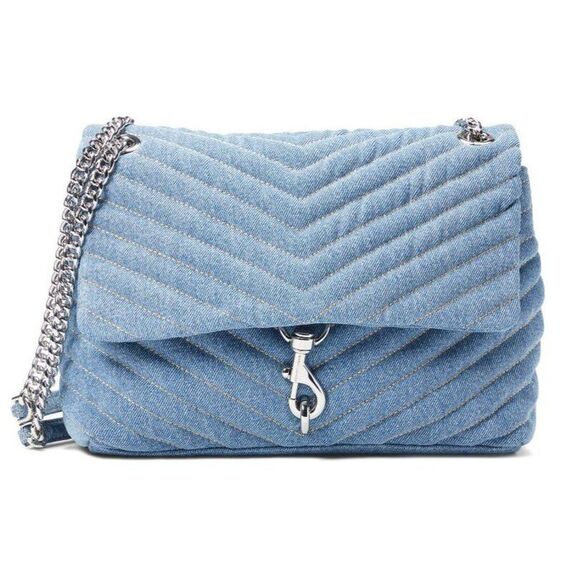 Rebecca Minkoff Handbags - Rebecca Minkoff Edie Flap Shoulder Denim One Size NWT